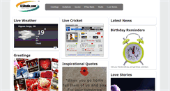 Desktop Screenshot of cricket1.123india.com
