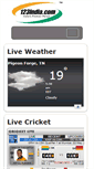 Mobile Screenshot of cricket1.123india.com